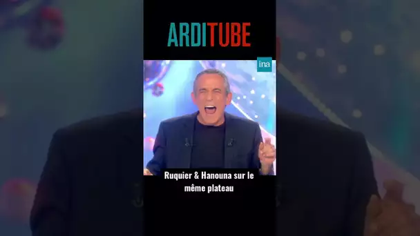 Ruquier & Hanouna sur le plateau de Thierry Ardisson #shorts #ina #ardisson