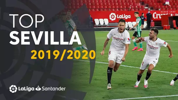 TOP 10 GOLES Sevilla FC LaLiga Santander 2019/2020