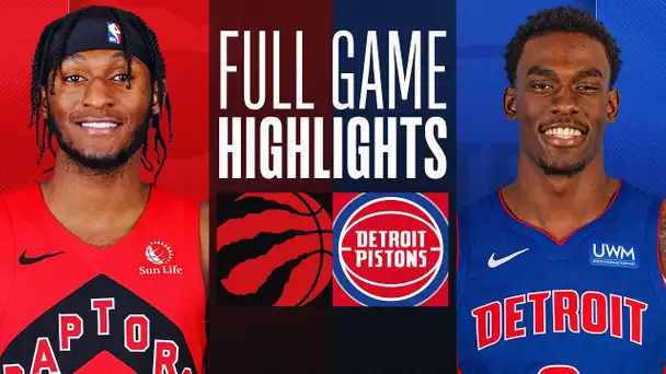 RAPTORS at PISTONS | FULL GAME HIGHLIGHTS | March 13, 2024