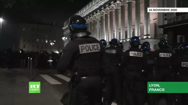 Loi Sécurité globale : débordements lors d’une manifestation à Lyon