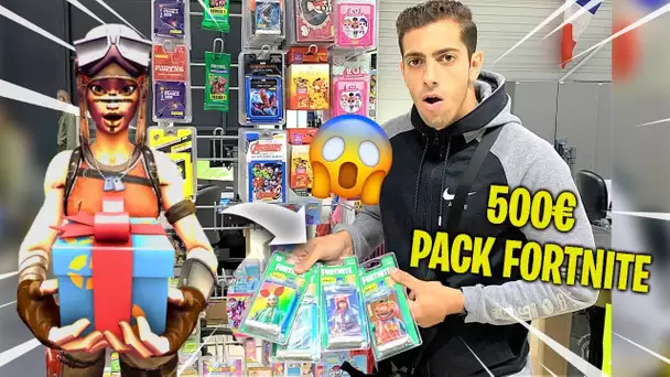 J'AI ACHETÉ PLEIN DE BOOSTERS FORTNITE AU MAGASIN ! PACK OPENING SÉRIE 1