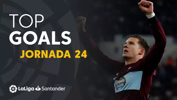 Todos los goles de la Jornada 24 de LaLiga Santander 2019/2020