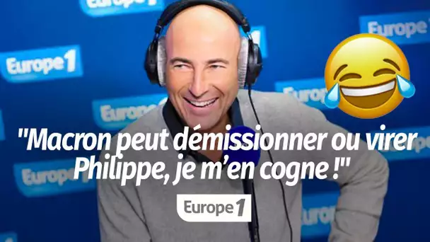 Jean-Michel Aphatie : "Emmanuel Macron peut démissionner ou virer Édouard Philippe, je m’en cogne…