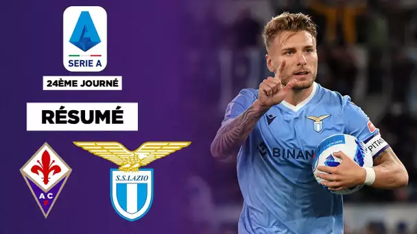 Résumé : Immobile encore buteur, la Lazio corrige la Fiorentina