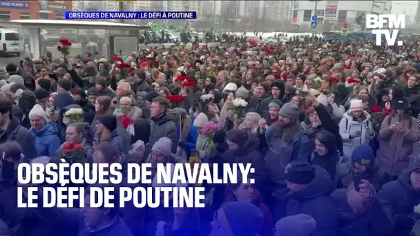 Obsèques de Navalny: le défi de Poutine