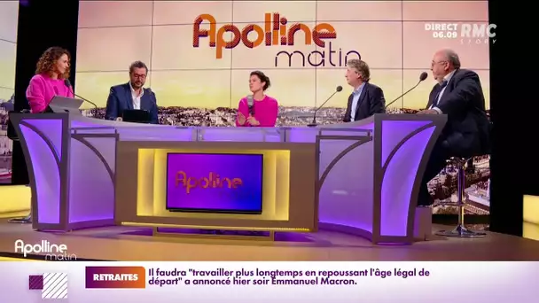 Apolline Matin gêné par les prises de parole en toute liberté du président de la République