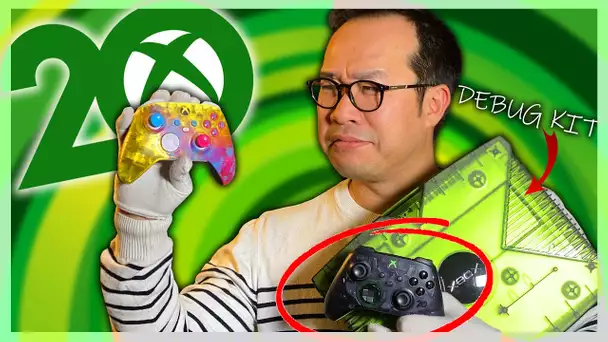 XBOX 20 ANS :  mon Unboxing de la XBOX 1 DEBUG KIT + les 2 Manettes Collectors (4K)