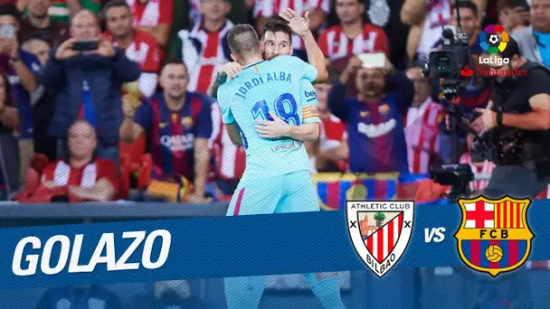 Golazo de Messi (0-1) Athletic Club vs FC Barcelona