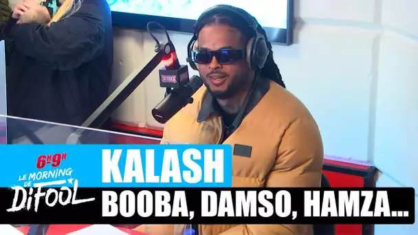 Kalash toujours en tension avec Booba ? Ses relations avec Damso et Hamza #MorningDeDifool