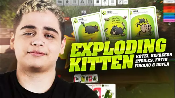 LE DÉCOUVERTE D&#039;EXPLODING KITTENS AVEC L&#039;EQUIPE