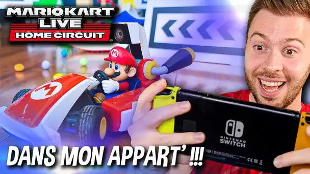 MARIO KART DANS MON APPART' ! - Mario Kart Live : Home Circuit