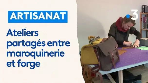 Métiers d'art : Les Ateliers Partagés de l'Estuaire entre maroquinerie et forge à Rochefort
