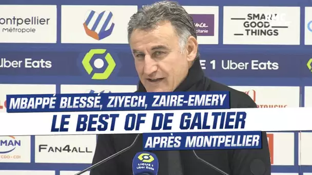 Mbappé blessé, Ziyech, Zaire-Emery buteur ... Le best of de Galtier après la victoire à Montpellier