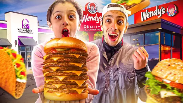 ON TEST LES FAST-FOOD LES PLUS RARE AU MONDE PENDANT 24H🔥 ( vraiment une dinguerie)