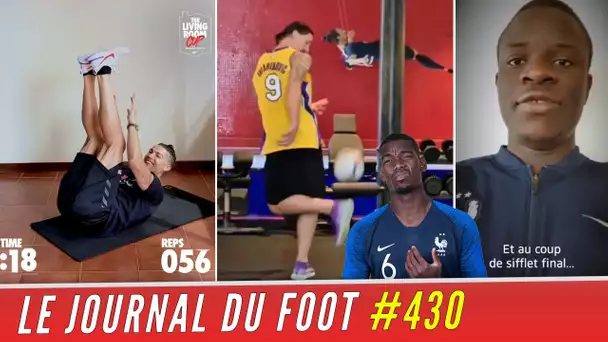 RONALDO lance son Challenge, ZLATAN défie POGBA, le message des Bleus