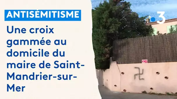 Une croix gammée peinte sur le domicile du maire de Saint-Mandrier-sur-Mer