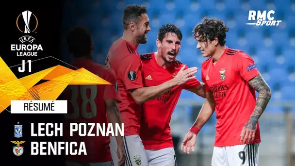 Résumé : Lech Poznan 2-4 Benfica - Ligue Europa J1