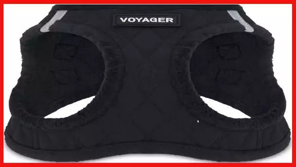 Voyager Step-In Plush Dog Harness – Soft Plush, Step In Vest Harness for Small and Medium Dogs