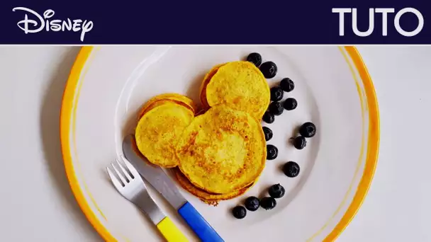 Campagne de Noël Disney (2022) - Tuto : Pancakes Mickey à la carotte | Disney