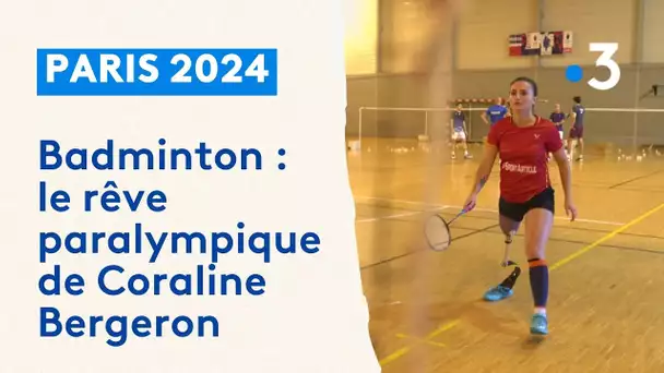Badminton : Coraline Bergeron rêve des Jeux paralympiques de Paris 2024