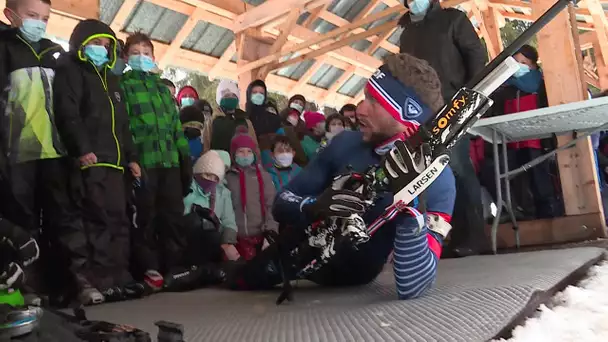 Annecy Opération "Un Champion dans mon école", avec Benjamin Daviet