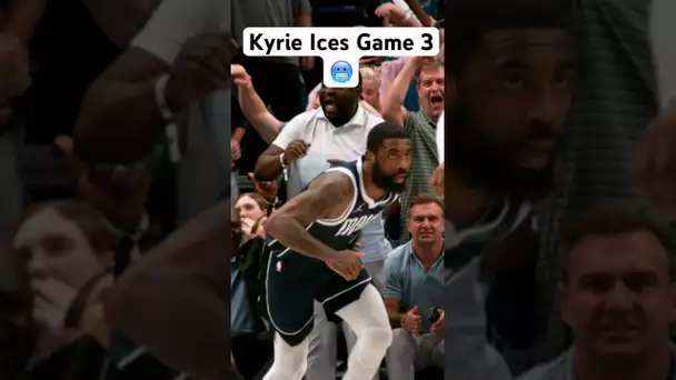 Kyrie Irving Has ICE IN HIS VEINS! Seals game 3! 🥶😤| #Shorts