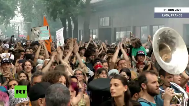 🇫🇷 France : un rassemblement anti-gouvernemental pour le climat à Lyon tourne en émeute