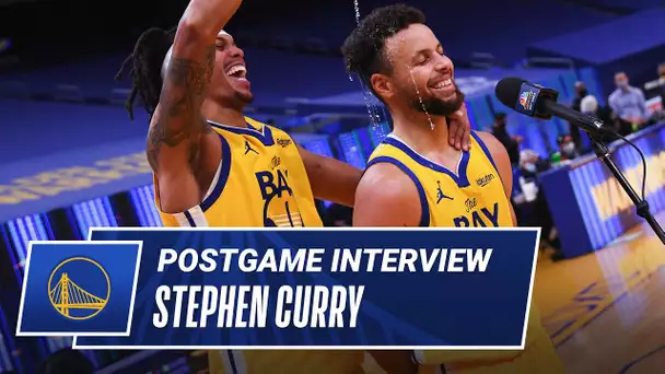 "The Best Guys Bring The Best Out In You" - Stephen Curry On His Career Night Postgame