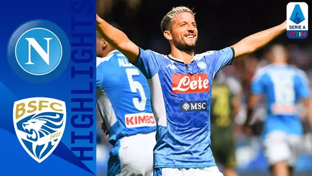 Napoli 2-1 Brescia | Mertens e Manolas portano il Napoli alla vittoria | Serie A