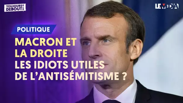 MACRON ET LA DROITE : LES IDIOTS UTILES DE L'ANTISEMITISME ?