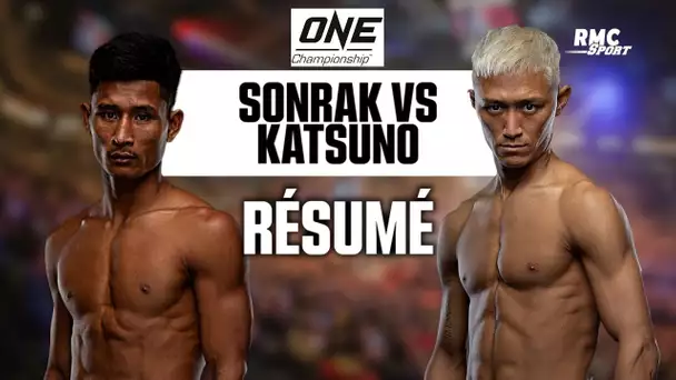 Résumé ONE Championship : Un KO dévastateur entre Sonrak et Katsuno