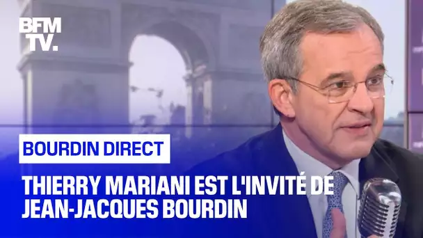 Thierry Mariani face à Jean-Jacques Bourdin en direct