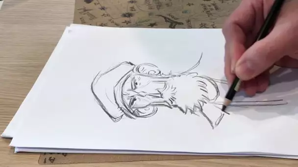 Comment dessiner "le traître" de Sorj Chalandon dans "Retour à Killybegs" par Pierre Alary