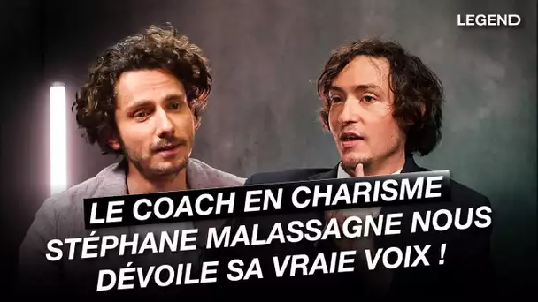 Le coach en charisme Stéphane Malassagne nous dévoile sa vraie voix