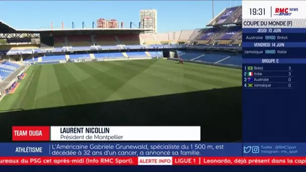 Laurent Nicollin : 'Si le projet du stade ne se fait pas, je rendrai les clés du club !'