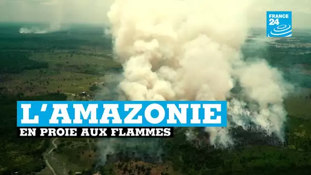 L'Amazonie en proie aux flammes