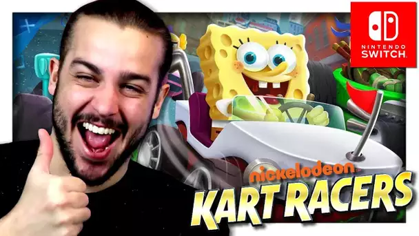 BOB L&#039;ÉPONGE ET PATRICK EN MODE MARIO KART !