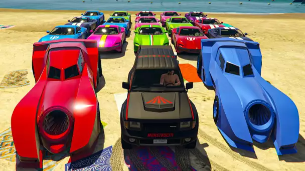 SURVIE NOUVELLE VOITURE GTA 5 ! (ft LA TEAM)