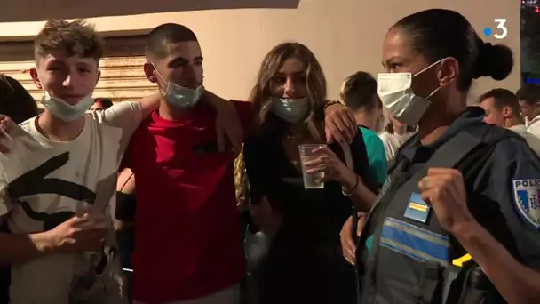 Coronavirus Pyrénées-Orientales : le masque est obligatoire rue de la soif à Canet-en-Roussillon