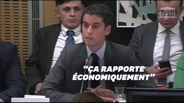 Pour Gabriel Attal, les Restos du coeur sont des "coûts évités" par l'État