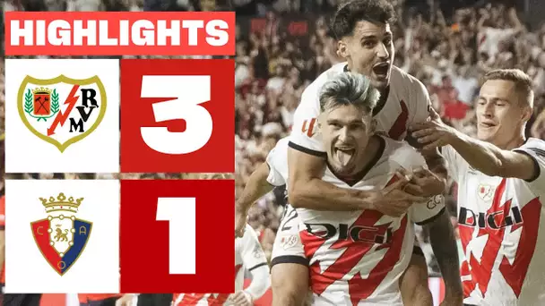 RAYO VALLECANO 3 - 1 CA OSASUNA | RESUMEN LALIGA EA SPORTS