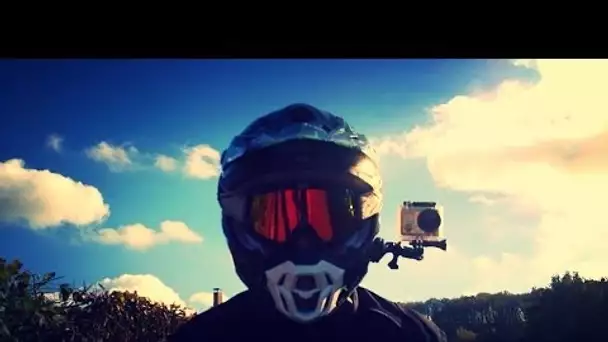 GoPro : TEST - Fixation sur casque en Derbi 50cc