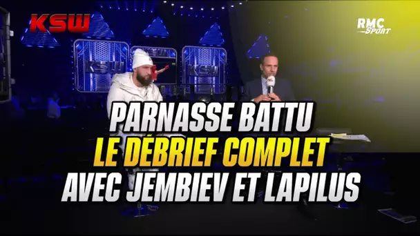 MMA - KSW 89: Le débrief complet de la défaite de Parnasse contre Bartosinski (avec Jembiev)