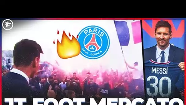 Les fans du PSG en plein délire après l'arrivée de Lionel Messi | JT Foot Mercato