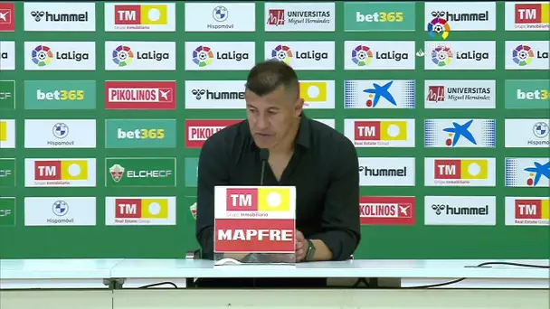 Rueda de prensa Elche CF vs RC Celta