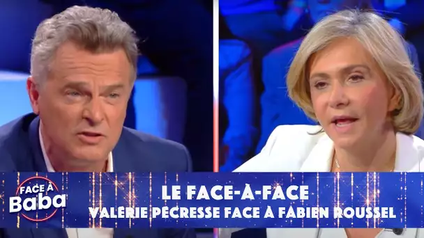 Valérie Pécresse débat face à Fabien Roussel, candidat au PCF