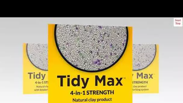 Purina Tidy Cats Clumping Cat Litter, Tidy Max 4 in 1 Strength Multi Cat Litter - 38 lb. Box