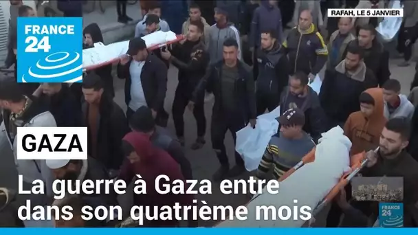 La guerre à Gaza entre dans son quatrième mois, de nouvelles frappes à Khan Younès • FRANCE 24
