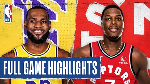 LAKERS at RAPTORS | FULL GAME HIGHLIGHTS | August 1, 2020
