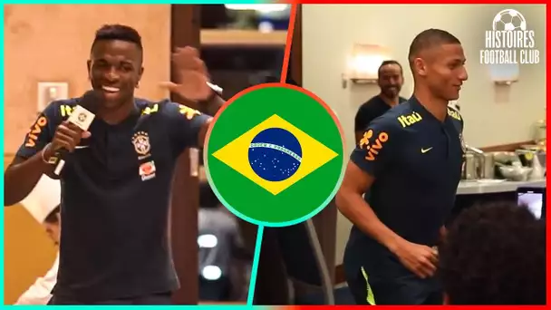 Vinícius, Rodrygo, Neres : les bizutages les plus drôles en équipe nationale du Brésil